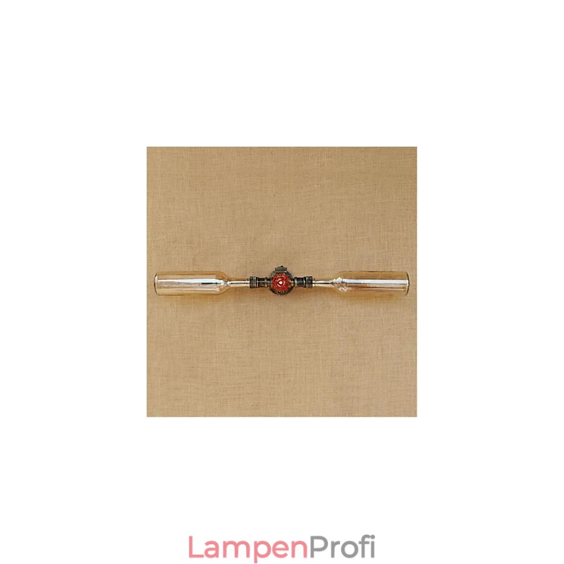 Retro American Village Creative Industry Wind Designer Wasserflasche Wandleuchte Wandleuchte Bernstein