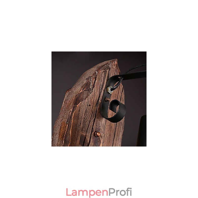 Einkopf-Industrie-Vintage-Retro-Wandleuchte aus Holz und Metall, Farbe zum Dekorieren von Wandleuchten im Home-Hotel-Korridor