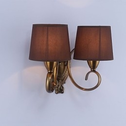 Traditionelle klassische galvanisierte Funktion für Augenschutz Downlight Wandleuchten Wandleuchte