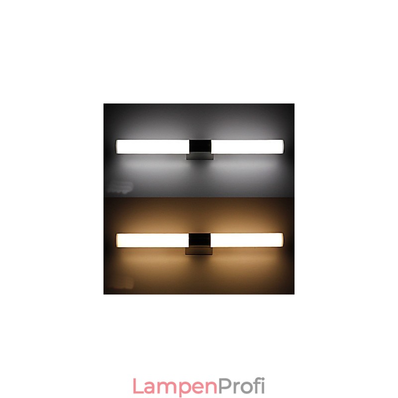 Hochwertige Spiegellampe Badezimmerleuchten 85 265V Edelstahl und Acryl Wandleuchten Make-up Beleuchtung