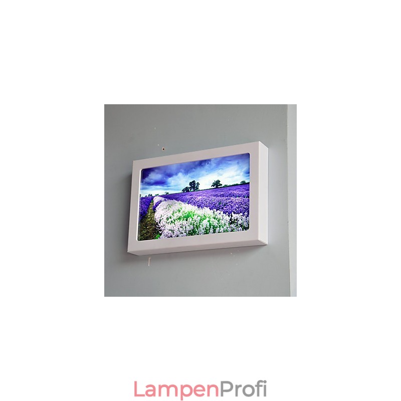 Integrierte moderne zeitgenössische moderne zeitgenössische Malerei-Funktion für Ambient Light Wandleuchten