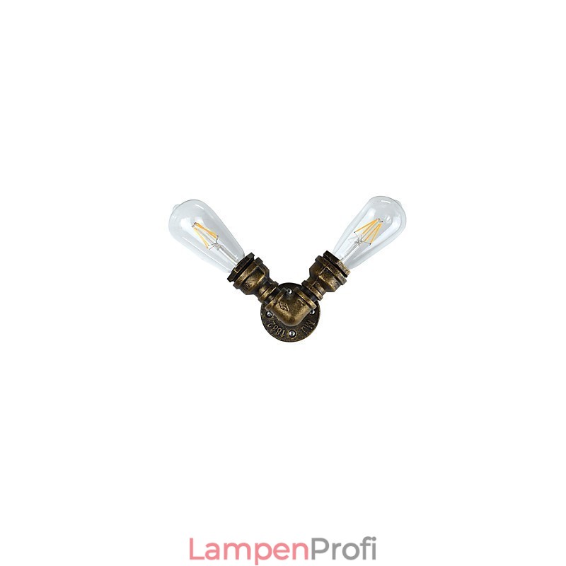 Wandleuchte Wandleuchten Wand Eisen Wandlampe dumm schwarz Lichtschwert Lampe an der Wand