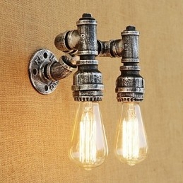 Country Retro Malerei Funktion für Swing Arm Umgebungslicht Wandleuchten Wandleuchte