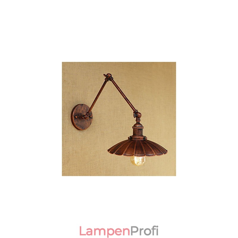 Rustikale Lodge Country Retro Malerei Funktion für Mini-Stil Swing Arm Ambient Light Swing