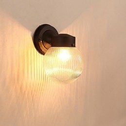 Moderne zeitgenössische Schwarzoxid-Finish-Funktion für Mini-Stil Ambient Light Wandleuchten Wandleuchte