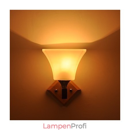 Modernes zeitgenössisches Landhaus-Malerei-Feature für Uplight-Wandleuchten