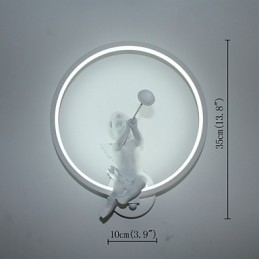 Nordic Moderne Minimalistische Wand Lampe Schlafzimmer Dekorative Lichter Aluminium Produkte Lampen Engel Flure Wand Lichter