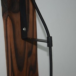 Amerikanischen land stil wand lampe retro kreative Holz pulley wand lampe