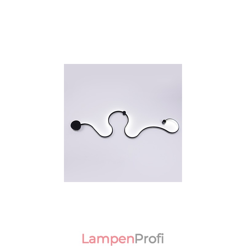Wandleuchten Moderne zeitgenössische Malerei Feature Aluminium Wandleuchte für Schlafzimmer Treppe Wohnzimmer Lampe