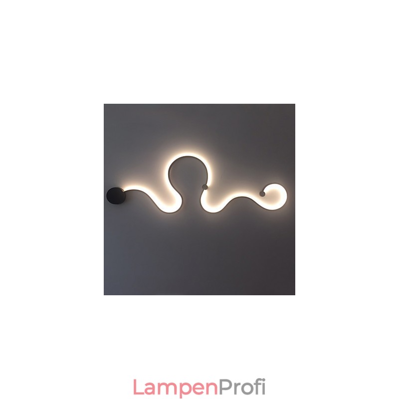 Wandleuchten Moderne zeitgenössische Malerei Feature Aluminium Wandleuchte für Schlafzimmer Treppe Wohnzimmer Lampe