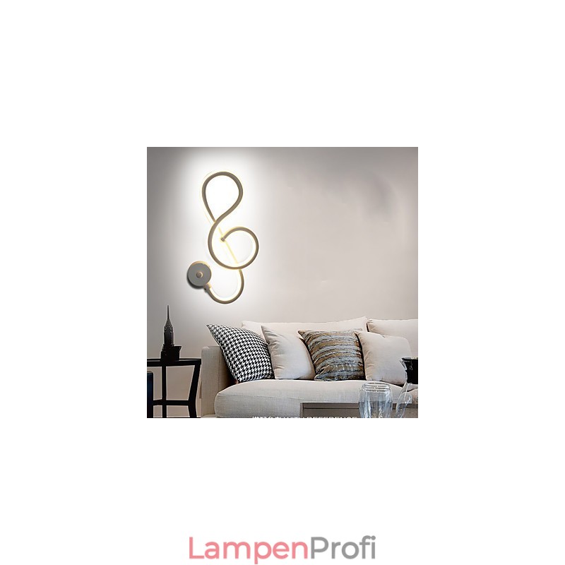 Einfache, moderne, kreative Lichtleiste, Wand-Gang-Einbettungslampe, Flurbeleuchtung, Schlafzimmer-Nachttischlampe, Aluminiumlampe