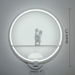 Wandleuchte Moderne minimalistische Wohnzimmer dekorative Aluminium Korridor Balkon Lampe Schlafzimmer Nachttischlampe