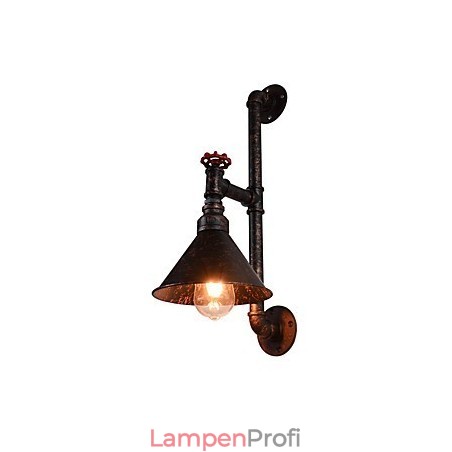 Wandleuchte Wandleuchter Wand Eisen Wandlampe Retro Vintage Moderne Gehobene Bar West Restaurant Coffee Shop
