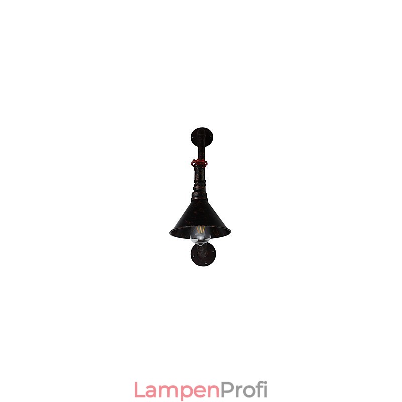 Wandleuchte Wandleuchter Wand Eisen Wandlampe Retro Vintage Moderne Gehobene Bar West Restaurant Coffee Shop