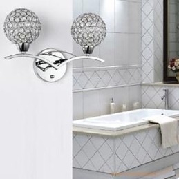 Die Einfachheit der modernen Kristalllampe Kreative Mode Schlafzimmer Nachttischlampe Esszimmer Ganglichter