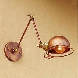 Vintage Country Painting Feature für Mini Style Swing Arm Augenschutz Umgebungslicht Swing Arm LightsWall