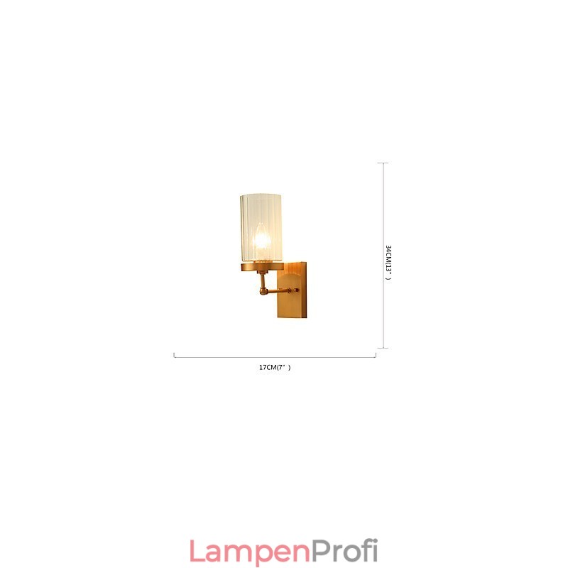 Traditionelles klassisches Landhaus-Messing-Feature für Uplight-Wandleuchten im Mini-Stil