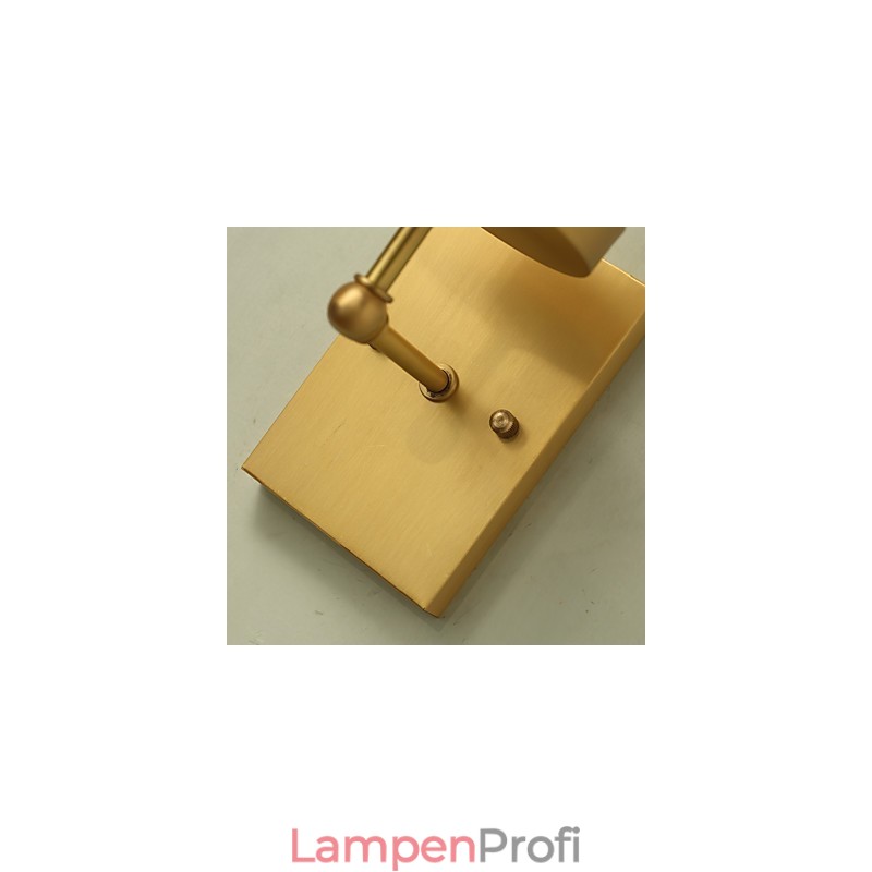 Traditionelles klassisches Landhaus-Messing-Feature für Uplight-Wandleuchten im Mini-Stil