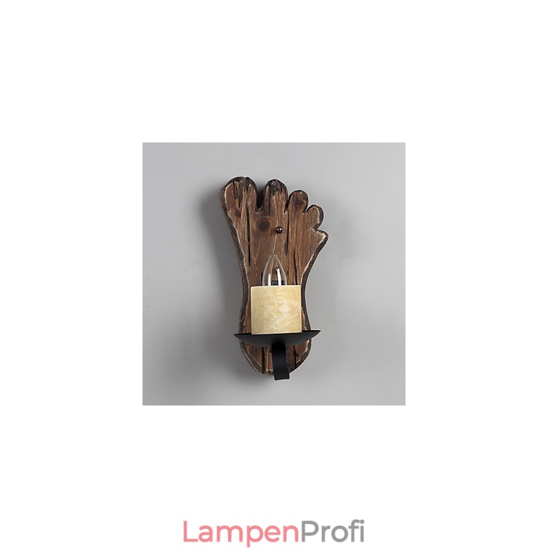 Einkopf-Industrie-Vintage-Retro-Wandleuchte aus Holz und Metall, Farbe zum Dekorieren von Wandleuchten im Home-Hotel-Korridor