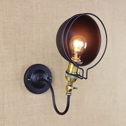 Einfache Country-Retro-Malerei-Funktion für Mini-Stil Augenschutz Downlight Wandleuchten