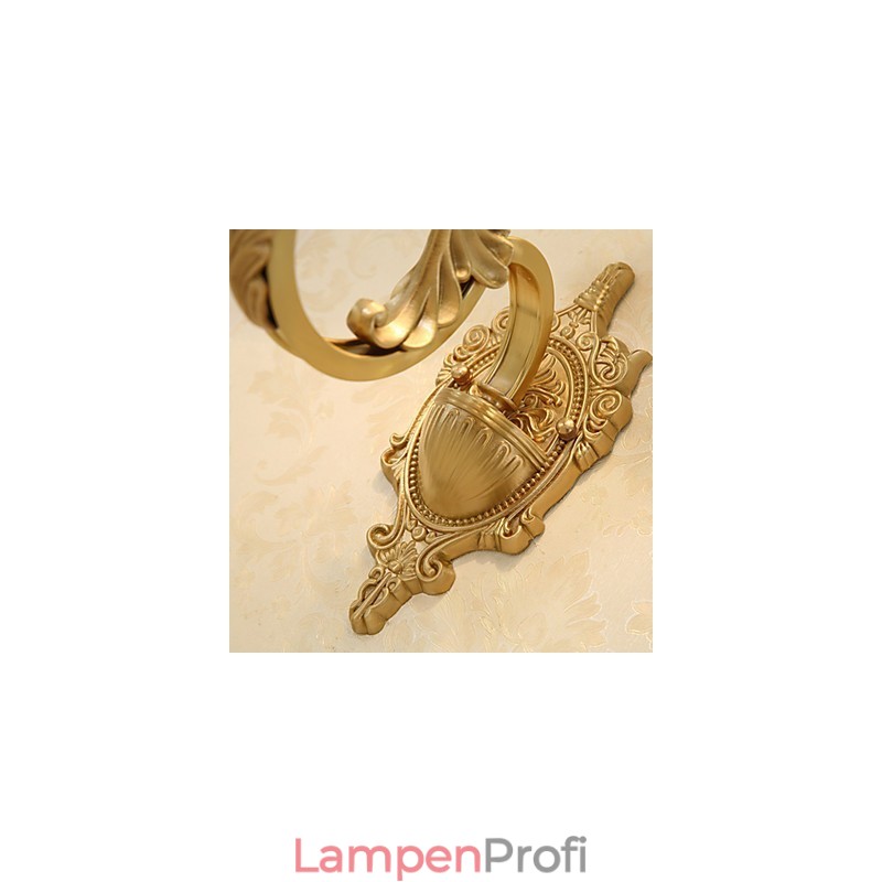 Einfaches Landhaus, traditionelles klassisches Messing-Feature für Wandleuchten im Mini-Stil, Uplight-Wandleuchter