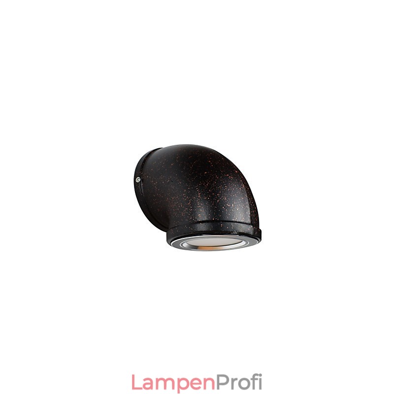 Wandleuchte Wandleuchten Wand Eisen Wandlampe dumm schwarz Lichtschwert Lampe an der Wand