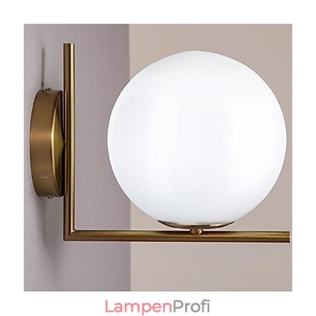 Zeitgenössische und vertraglich vereinbarte Glaswandlampe Schmiedeeisen Individualität