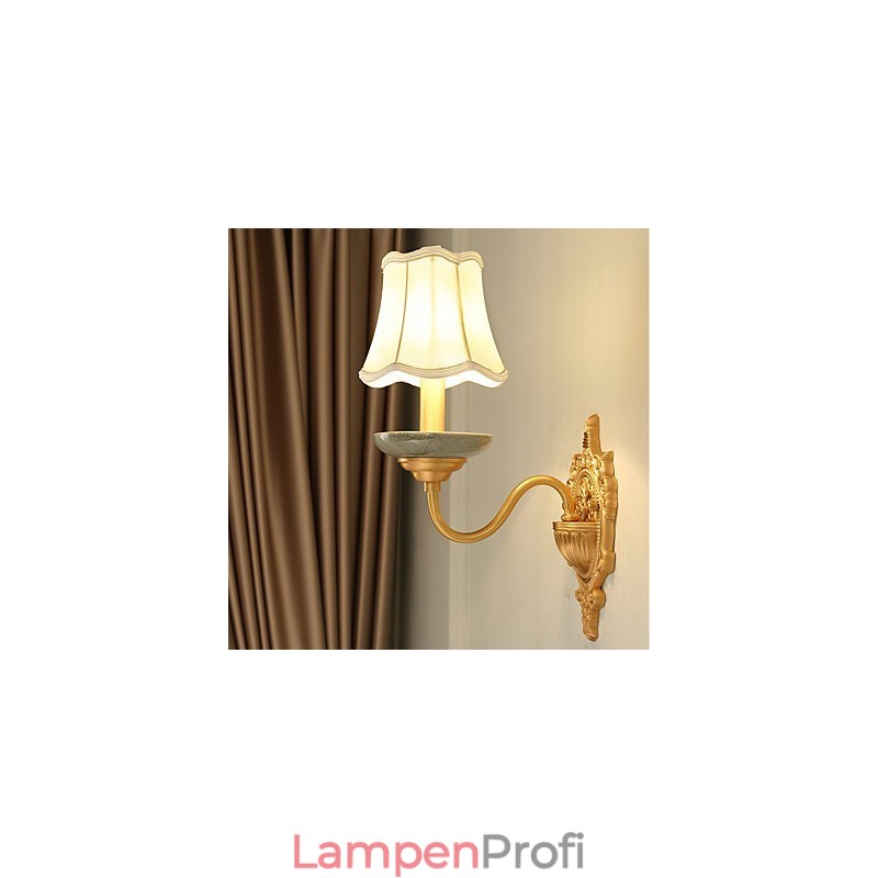 Einfaches Landhaus, traditionelles klassisches Messing-Feature für Wandleuchten im Mini-Stil, Uplight-Wandleuchter