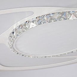Moderne zeitgenössische Unterputzmontage aus Metall