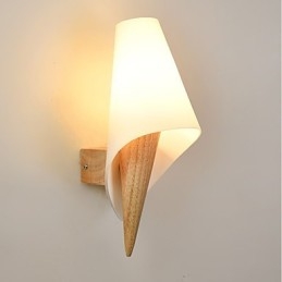 Einfache ländliche Funktion für den Augenschutz Umgebungslicht Wandleuchten Wandleuchte Warme Schlafzimmer-Wandlampe im europäischen Stil