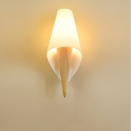 Einfache ländliche Funktion für den Augenschutz Umgebungslicht Wandleuchten Wandleuchte Warme Schlafzimmer-Wandlampe im europäischen Stil