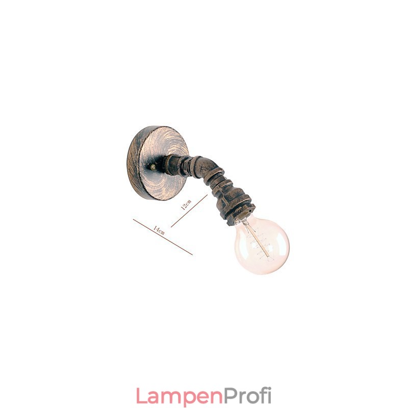 Antike einfache Vintage Country traditionelle klassische Malerei Feature für Mini-Stil Downlight Wandleuchten Wandleuchte