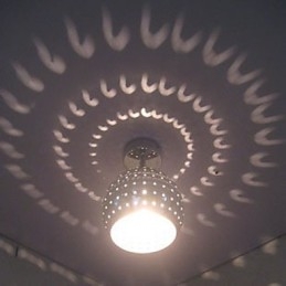 Kreative poröse Kugel ästhetische Reflexion absorbieren Kuppel Licht Schmiedeeisen Lampe