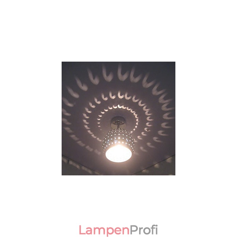 Kreative poröse Kugel ästhetische Reflexion absorbieren Kuppel Licht Schmiedeeisen Lampe