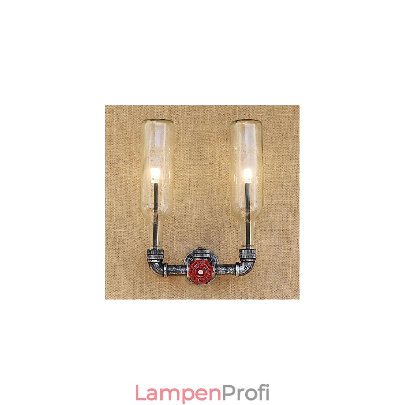 Retro Industrielle Windschalter Wasserflasche Wandlampe Wandleuchte