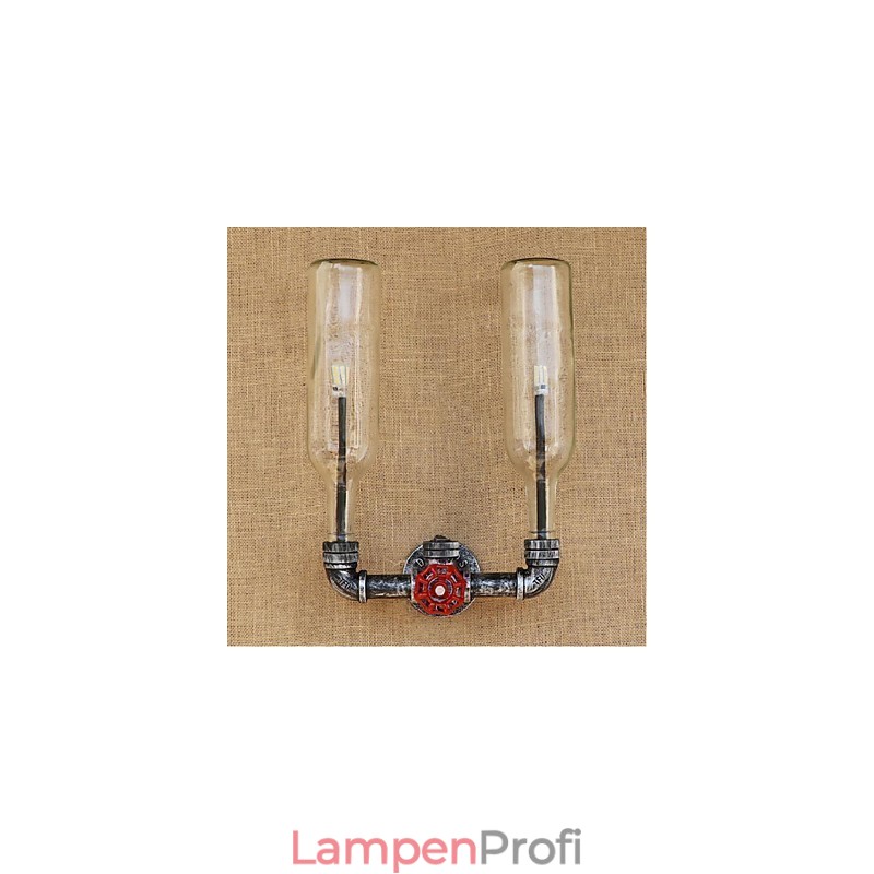 Retro Industrielle Windschalter Wasserflasche Wandlampe Wandleuchte