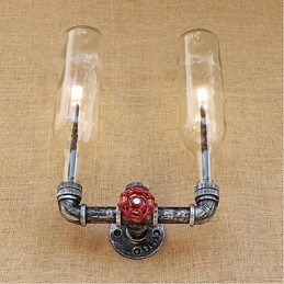 Retro Industrielle Windschalter Wasserflasche Wandlampe Wandleuchte
