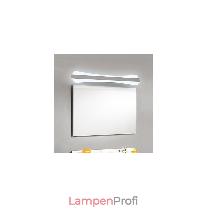 Hochwertige 10W Spiegellampe Badezimmerleuchten Edelstahl und Acryl Wandleuchten Make-up Beleuchtung