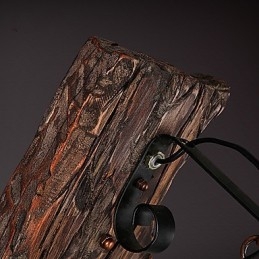 Einkopf-Industrie-Vintage-Retro-Wandleuchte aus Holz und Metall, Farbe zum Dekorieren von Wandleuchten im Home-Hotel-Korridor