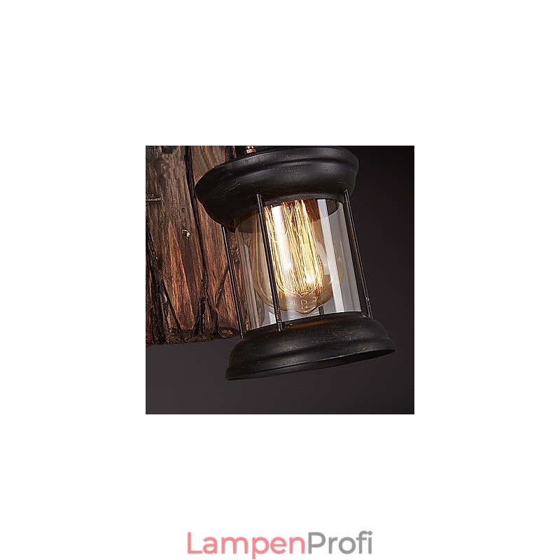Einkopf-Industrie-Vintage-Retro-Wandleuchte aus Holz und Metall, Farbe zum Dekorieren von Wandleuchten im Home-Hotel-Korridor