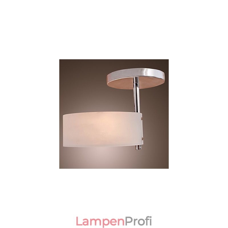 Moderne zeitgenössische Mini-Stil Chrom Metall Kronleuchter Unterputz Garage