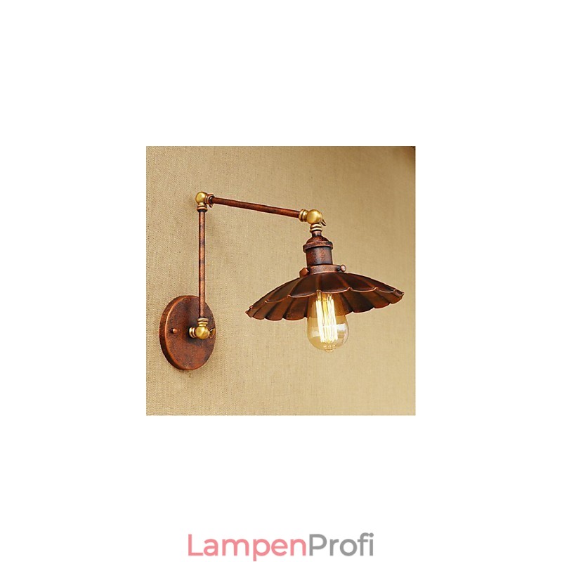 Lange arm Halb rost Retro Kreative Nostalgische Versenkbare Klapp Wandleuchten Wand Licht
