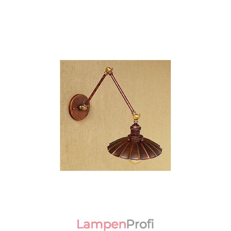 Lange arm Halb rost Retro Kreative Nostalgische Versenkbare Klapp Wandleuchten Wand Licht