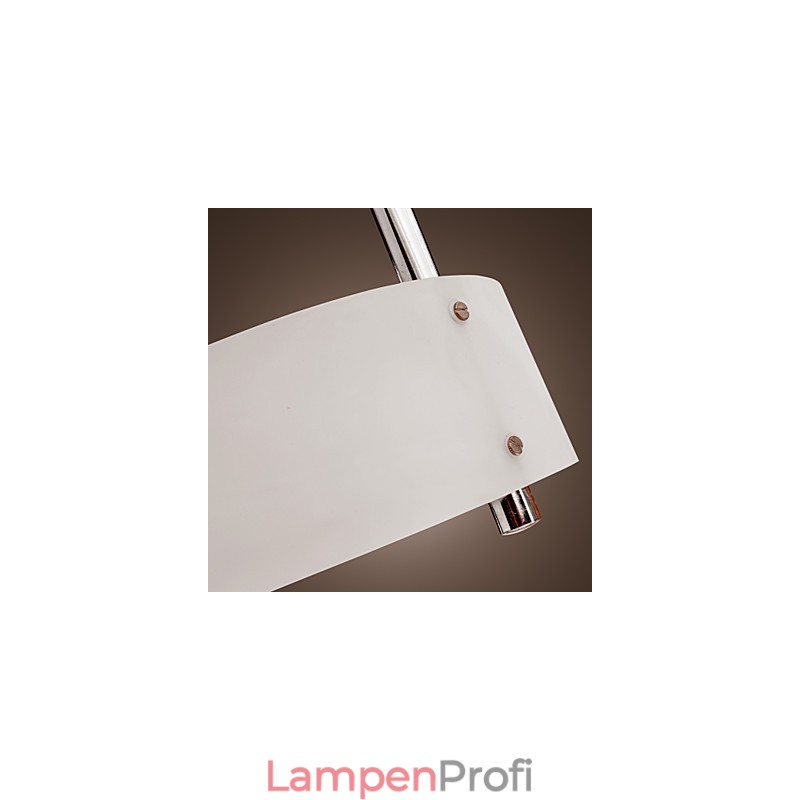 Moderne zeitgenössische Mini-Stil Chrom Metall Kronleuchter Unterputz Garage