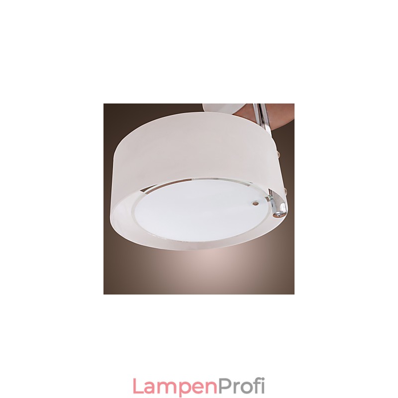 Moderne zeitgenössische Mini-Stil Chrom Metall Kronleuchter Unterputz Garage