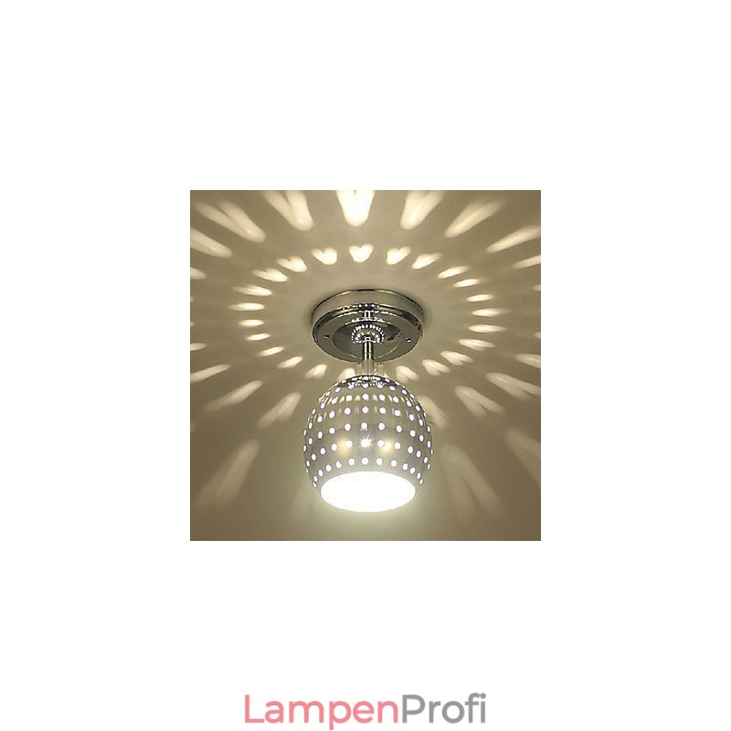 Moderne zeitgenössische Mini-Stil galvanisierte Metall Unterputz