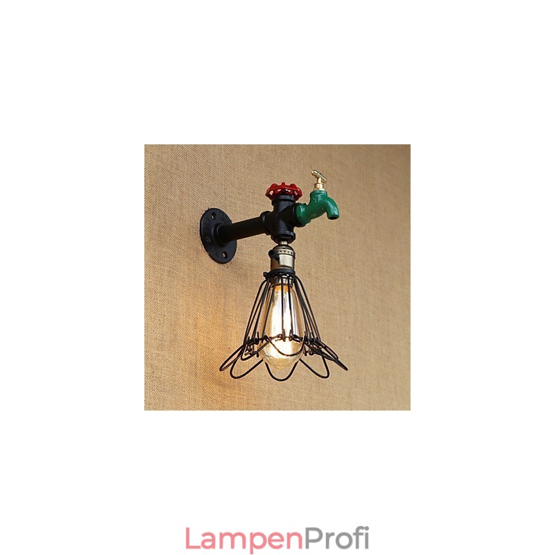 Country Retro Painting Feature für Mini Style Ambient Light Wandleuchten Wandleuchte