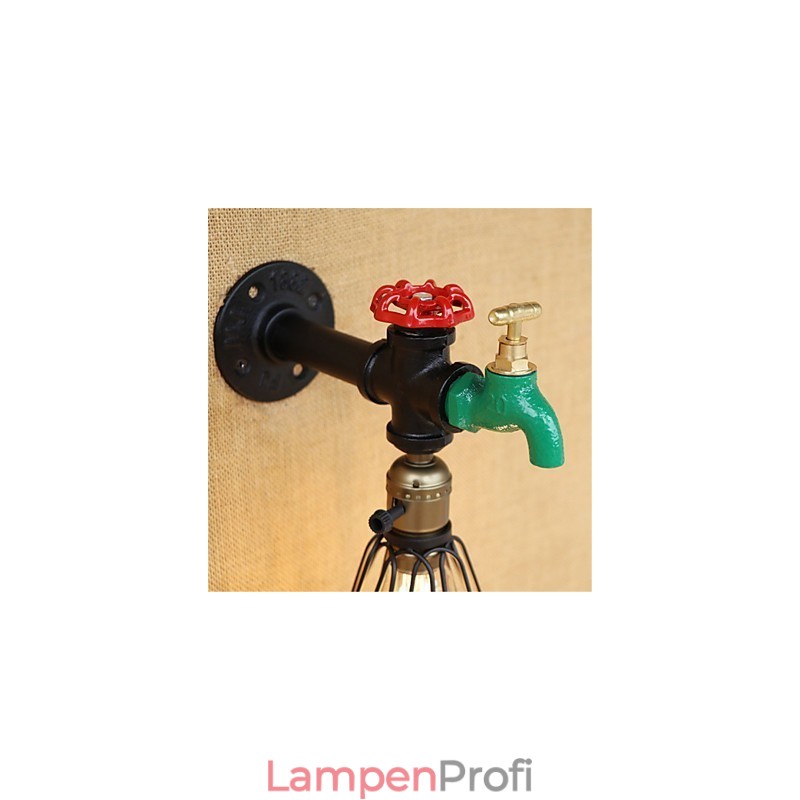 Country Retro Painting Feature für Mini Style Ambient Light Wandleuchten Wandleuchte