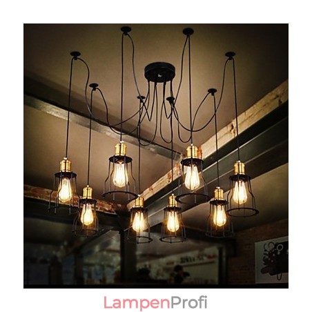 Country Designers Malerei Metall Kronleuchter