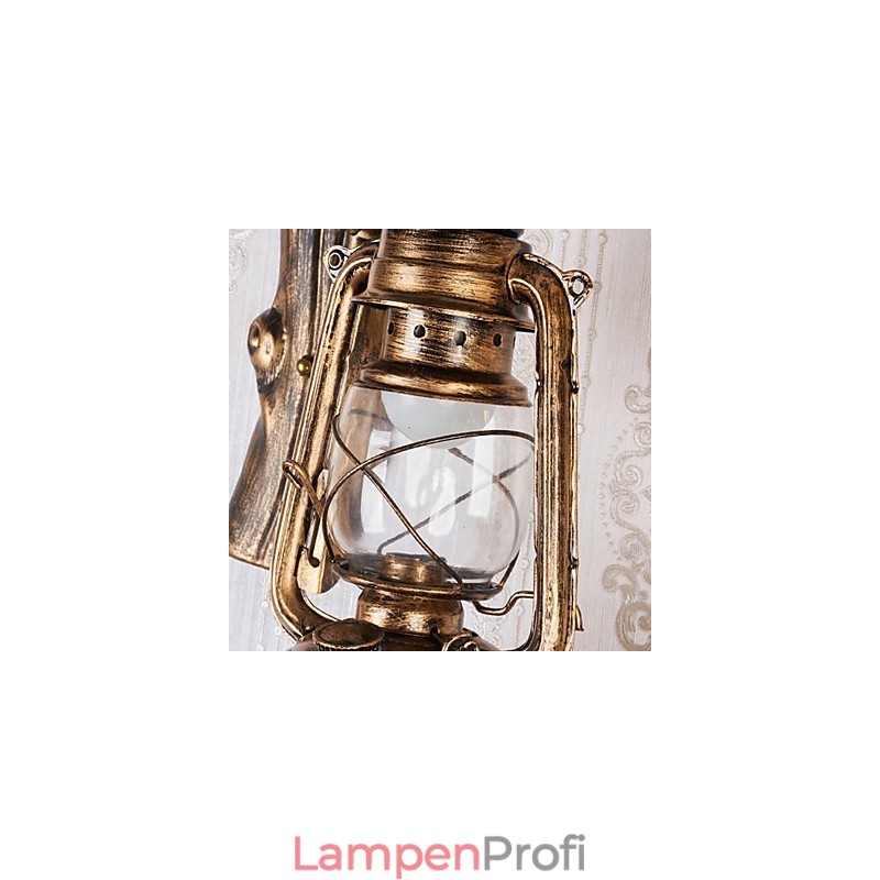 Rustikale Lodge-Malerei-Funktion für Mini-Stil Uplight Wandleuchten Wandleuchte